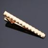 high-end Tie Clip Classic golden Clasp Pin  for men's Accessories jewelry gifts