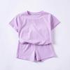 Boys' and Girls' Casual Set T-shirt and Shorts Clothing Set Sportswear Children's Clothing