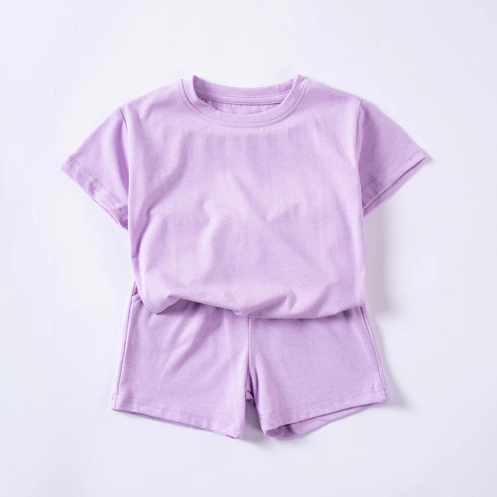 Boys and Girls Casual Set T-shirt and Shorts Clothing Set Sportswear Children s Clothing 100