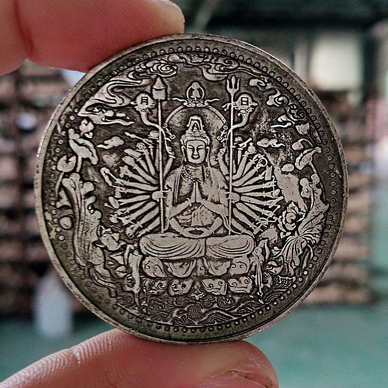 

Ancient , Craftwork , Thousand ,Handed Guanyin One Size чорний