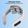 U-Shaped Shoulder Neck Massager Cervical Vertebra Heating Massage Muscle Relieve Pain Relief EMS TENS Electric Pulse Massager Health Care