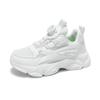 Kids White Sneakers Anti Skid Outdoor Sport Tennis Breathable Casual Children Comfortable Walking Shoes Size 28-40