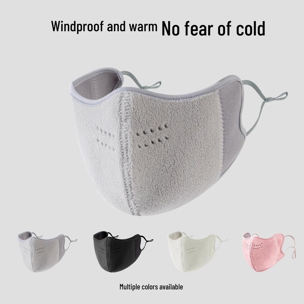 Newcomer Discount: Lambswool Warm Mask - Windproof & Coldproof for Fall/Winter, Plush Velvet, High Face Value, Women's Anti-Freezing Protection.