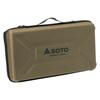 SOTO Two-Burner Slim Hard Case Compatible with ST-526 ST-528 Storage Pocket Regulator for 2 Burners GRID Hard Case ST-5261
