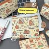 Cute Capybara Coin Purse Portable Waterproof Storage Bag Cartoon Mini Key Bag Small Wallet