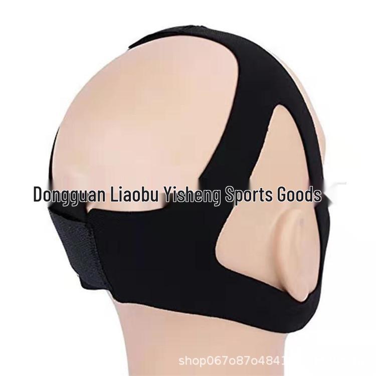 

Anti-Snoring Chin Strap for Men & Women - Comfortable Triangle Support Black