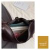 Women's Soft Leather Underarm Bag Handbag
