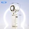 High-Speed Portable Turbo Handheld Misting Fan with Semiconductors for Office Foldable Mini Ice Cooling Fan with Strong Wind Fan