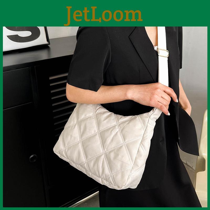 Versatile Spring Fashion Women's Casual Oxford Cloth Crossbody Dumpling Bag