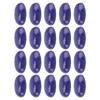 20pcs Oval Flatback Cabochon Lapis Lazuli Exquisite Ring Necklace DIY Stone Bead for Jewelry Making