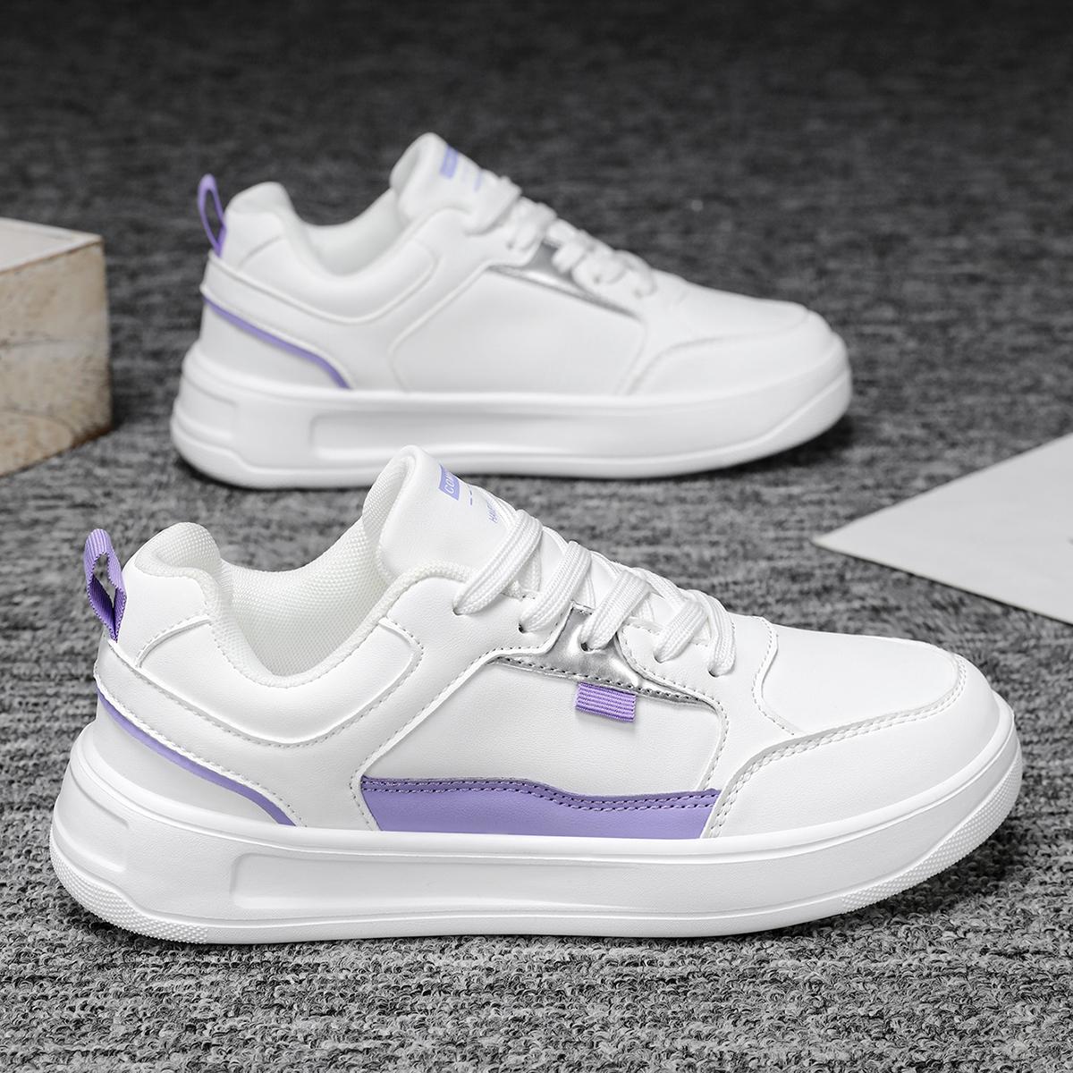 

TUINANLE Новые весенние женские белые кроссовки на толстой подошве, идеально подходящие для спорта и повседневной носки 41