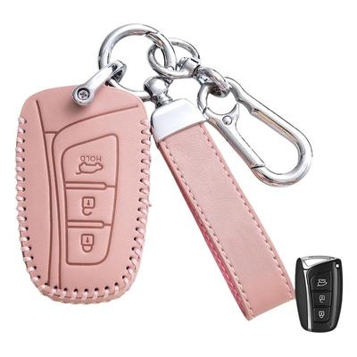 For Hyundai Grandeur HG Sedan Genesis G80 Santa Fe 3DM Grand SantaFe 2018 IX45 EQUUS Azera Fashion Remote Key Case Cover Holder