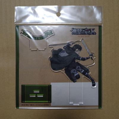 Used Attack On Titan Acrylic Standee Levi