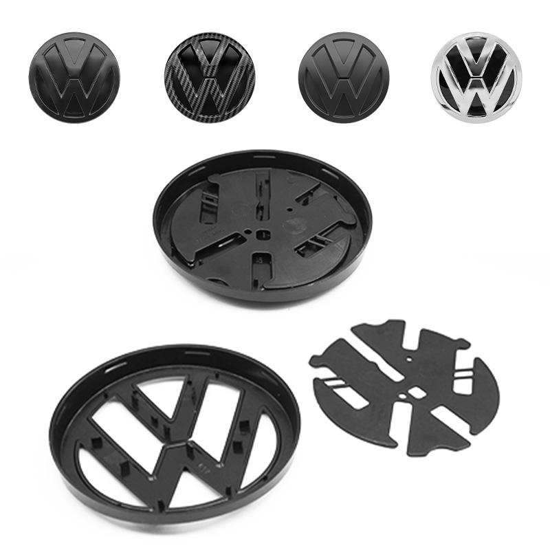 1Pcs VW 3D Car Cover Front Grille Badge Rear Trunk Emblem Decals Accessories For Volkswagen Golf 7 7.5 MK7 MK7.5 GTI R Rline GTD