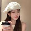 Elegant 2024 Summer Beret For Women Lightweight Breathable Eight-panel Cap In Solid Colors