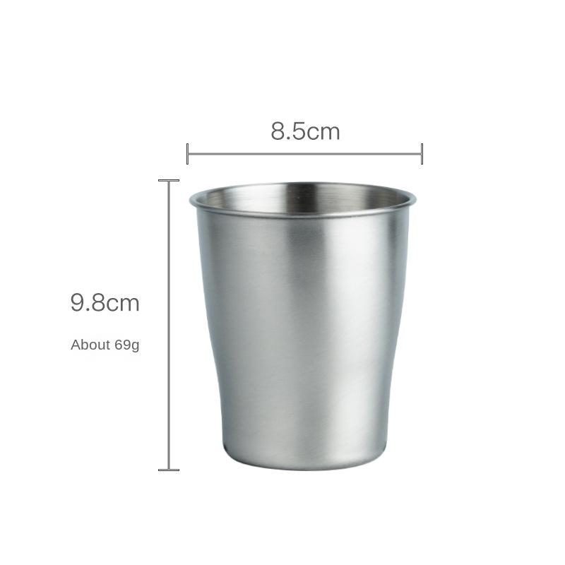 Nerezové pivní hrnky HANYANG 304 Bytové zařízení Jednovrstvé hrnky Hrnky Hotel Office To-go Cup