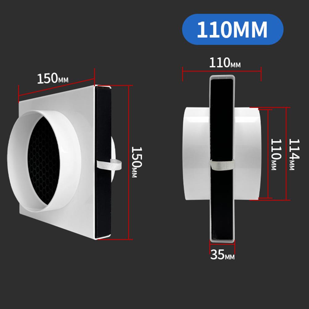Kanal-Luftfilter HEPA Belüftungskanal-Luftfilter Für PVC PE Rohre Frischluftsystem Kanalventilator Reinigungsbox Luftfiltersieb