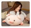 Cute Pig Plush Pillow: Washable Stuffed Toy Doll for Sleeping or Girls' Birthday Gift