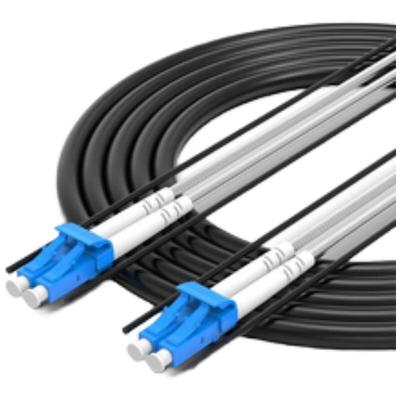 HUALIXIN Telecom-Grade Outdoor Armored Single-Mode Dual-Core Fiber Optic Patch Cable
