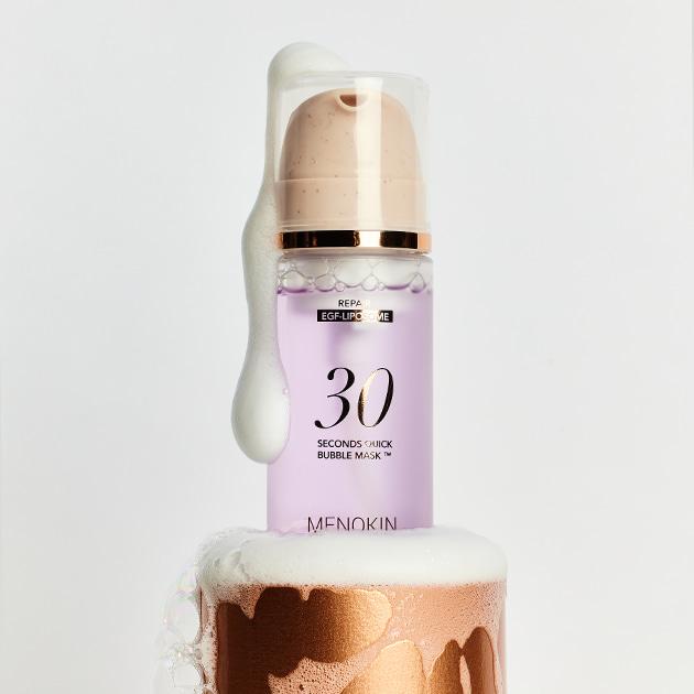Menokin 30 sekunders snabb bubbelmask 95 ml 5 typer