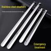 Extended Handle Stainless Steel Shoehorn for Elderly - Portable and Durable