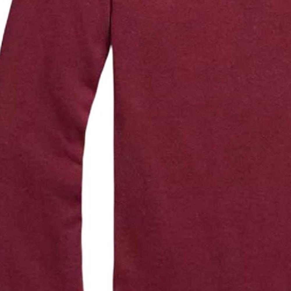 Polo Ralph Lauren Solid Color Half-Zip Logo Embroidered Long Sleeve Sweatshirt Men Sweatshirt Burgundy 710890534-024