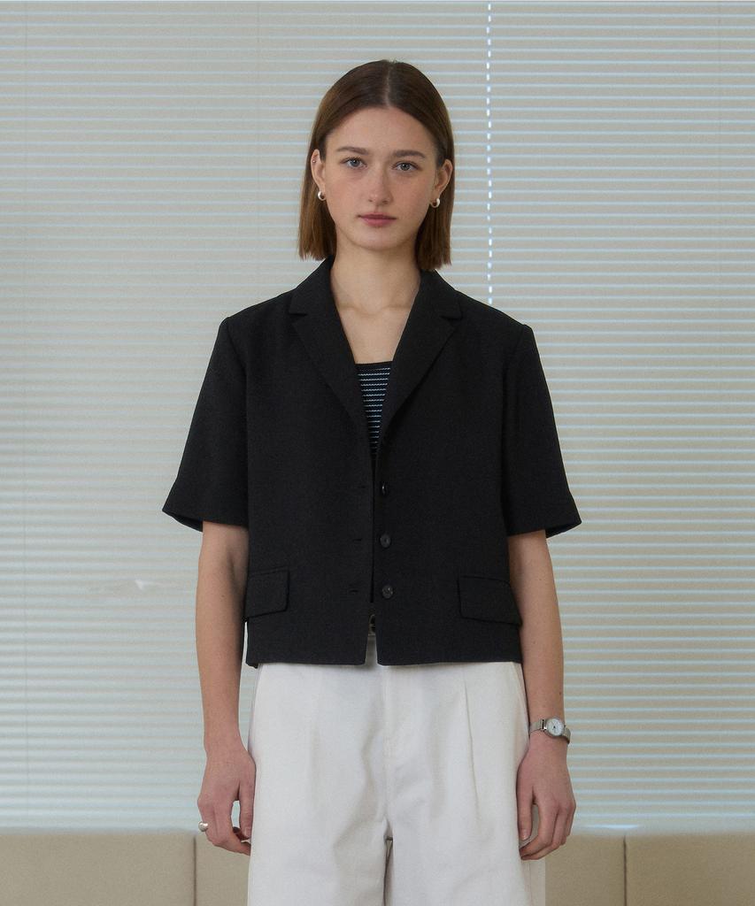 Jucyjudy Short-Sleeved Tailored Jacket Jzjk321B