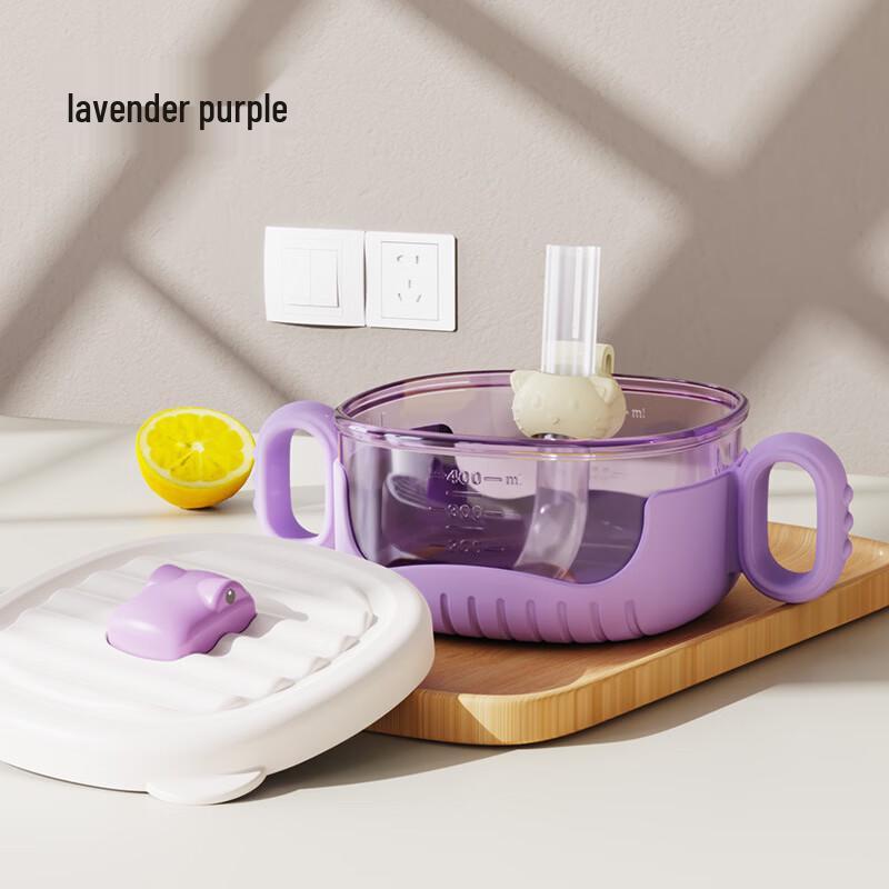 ZISIZ Baby Food Bowl with Handle
