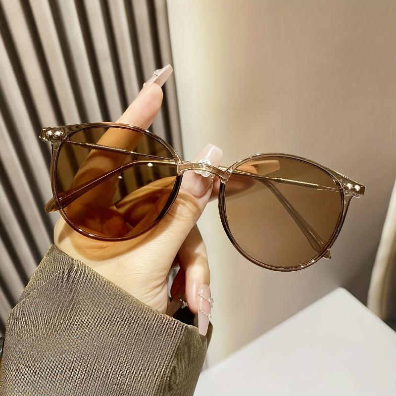 

3 шт. Новые ретро круглые очки с маленькой оправой, модные мужские и женские металлические солнцезащитные очки