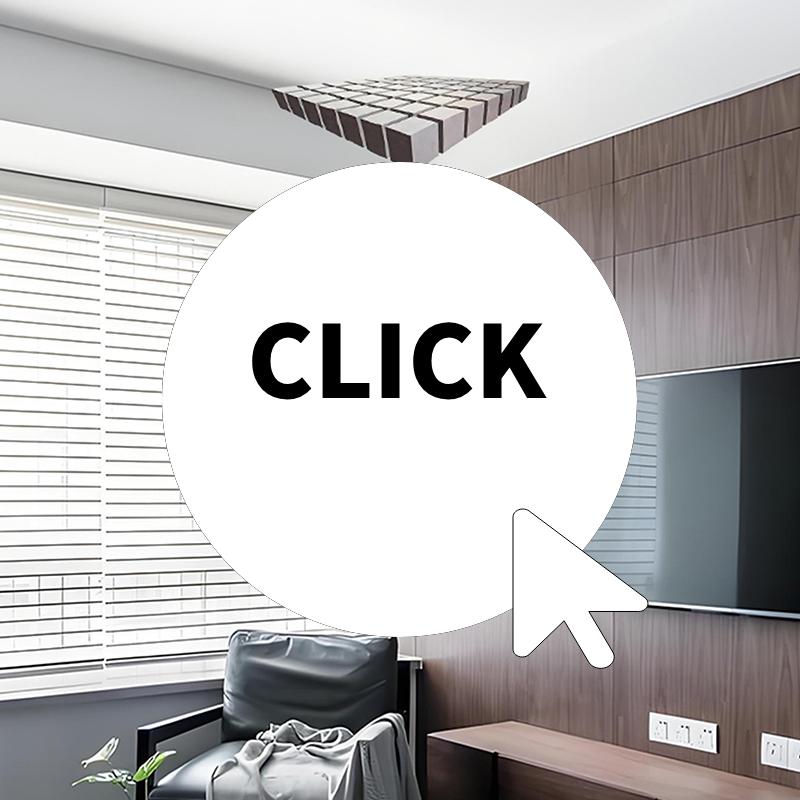 New Optical Illusion Wall Art Big Size 50cm*50cm/19.69in*19.69in3D Corner Wall Decal – Impossible Corners Inspired Peel