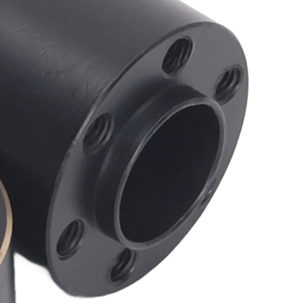 2pcs 1.9 2.2 Inch Wheel Hex Hub Widen Adapter Brass Black Wheel Rim Adapter for Remote Control Car 15mm / 0.6in