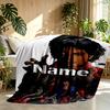 Custom Name Personalized Michael Jackson Print Blanket, Home Decor, Bedroom, Sofa, Camping, Couch, Gifts for Birthday Christmas