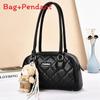 Waterfowl Shape Shoulder Bag With Stitching Details And Soft Construction For Casual Outings