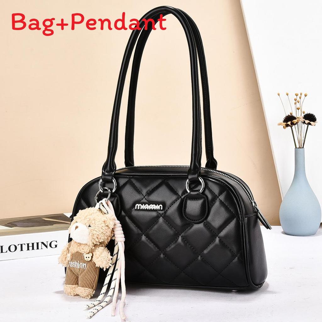 Waterfowl Shape Shoulder Bag With Stitching Details And Soft Construction For Casual Outings