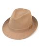 Yunibeosyeolkemiseuteuli Bu Beige Cotton Fedora Fedora