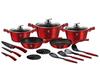 Berlinger Haus Bh-6162 Bordeaux Granit Kochgeschirr-Set 17 Teile