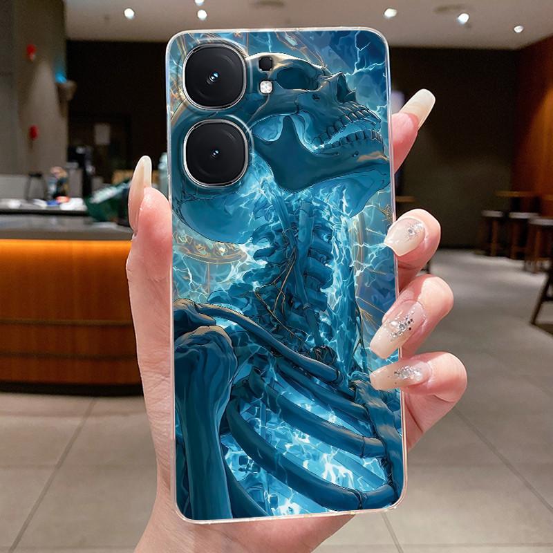 Casing For Vivo iQOO Neo9 Neo9s Pro+ Neo 9 9s Pro Plus 5G Luxury Dragon Cute Cool Boys Girls Transparent Phone Case Back Cover