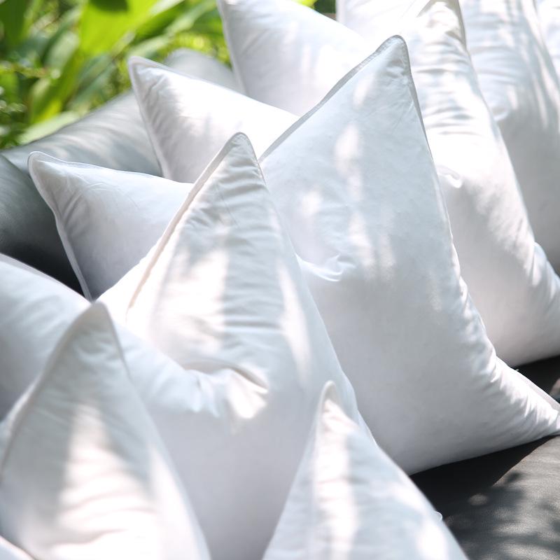 Goose Feather Down Cushion Core - Sofa, Bolster, and Pillow Liner