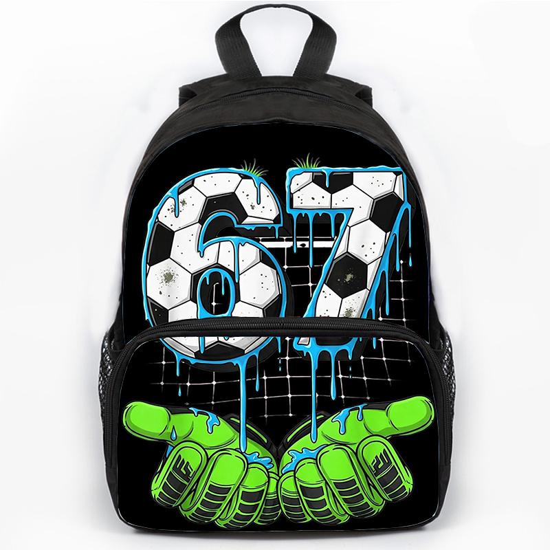 Steal A Brainrot Six Seven Backpack For Primary School Students Bags Brainrot 67 Backpack 3D Cartoon School Bag for Children Bag