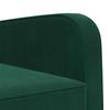 Armchair Dark Green Velvet