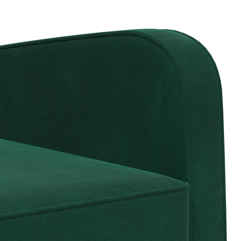 Armchair Dark Green Velvet