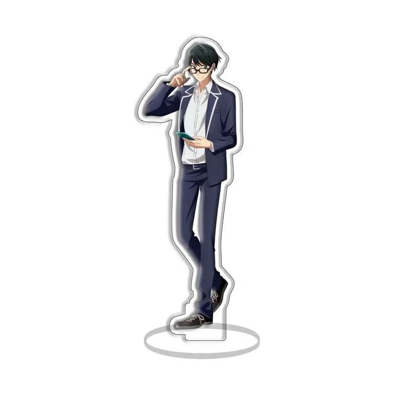 Anime Sasaki and Miyano Acrylic Stand Model Figure Cosplay Standing Plate Desktop Display Toy Fans Collection Gift