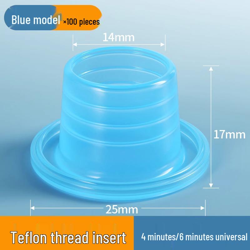 Silicone Sleeve Universal Faucet Sealing Set with Adhesive Pad and Thread Gasket