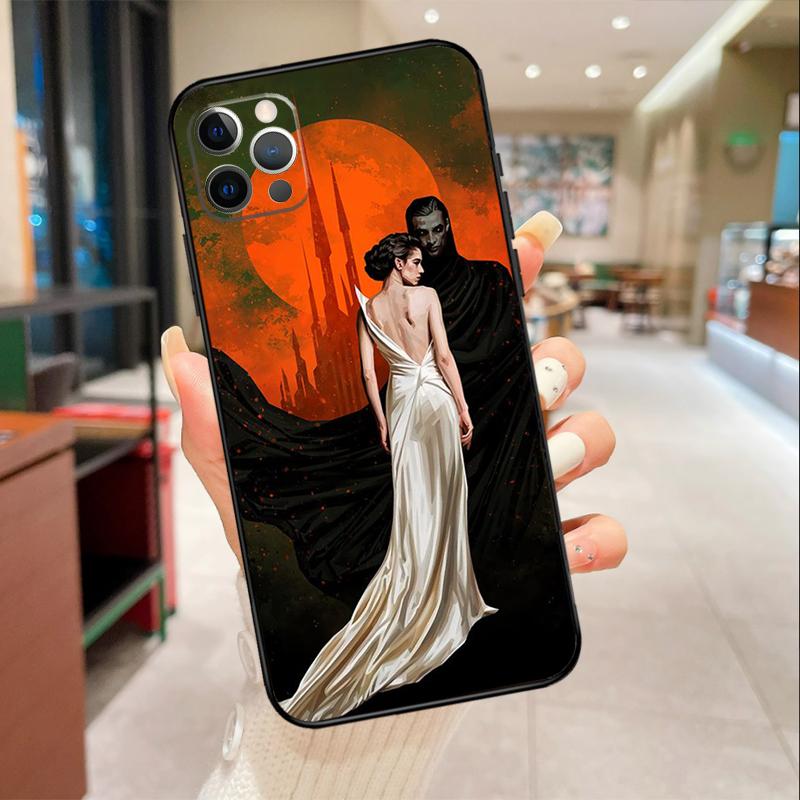 Dracula Phone Case For iPhone 16 15 14 13 12 11 Pro Max Mini X XS XR 6 Plus Back Cover