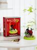 Miniatur-Insektenfiguren-Serie, Mikro-Bausteine, Lernspielzeug für Kinder, Blumenbausteine, Plastikspielzeug, Geschenke
