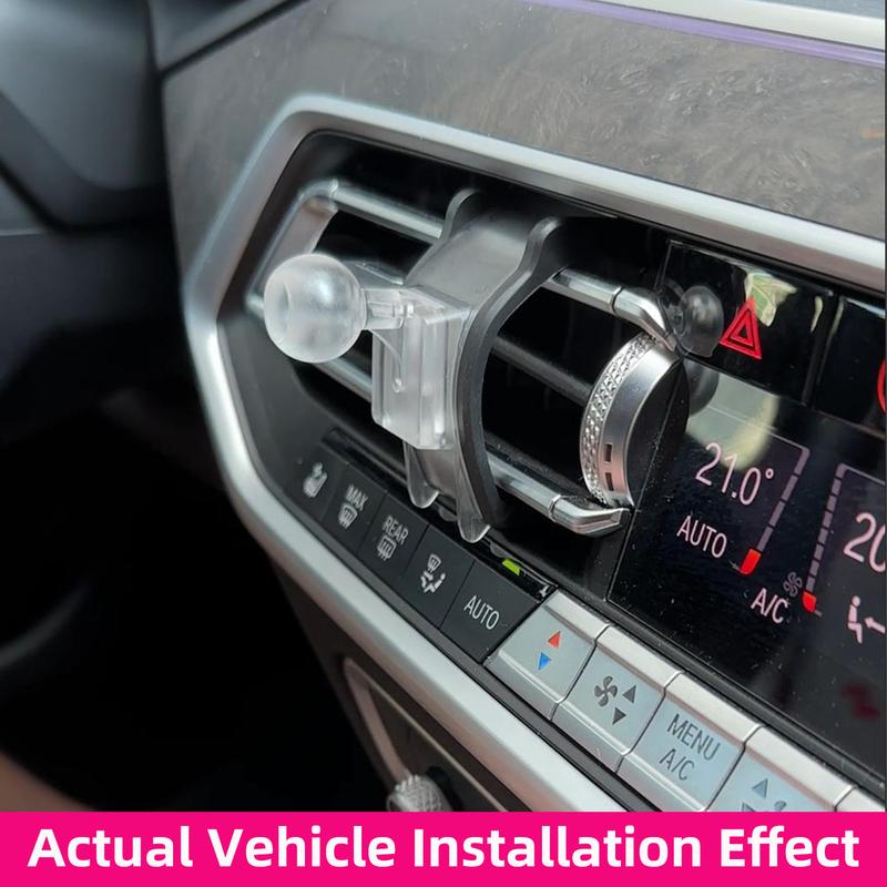 Car Mobile Phone Holder For BMW iX3 X3 G01 X4 G02 2022 2023 Car Gravity Stand GPS Bracket For Magsafe Magnetic Charge Stand