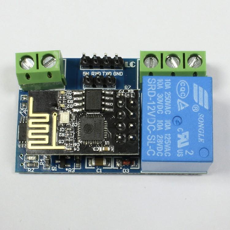 ESP8266 12V Single-Channel WiFi Relay IoT Smart Home Android Phone APP Remote Switch