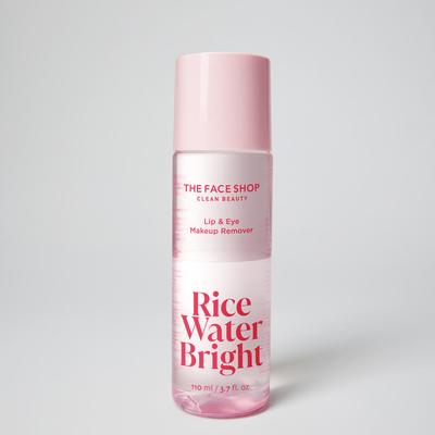 Struccante labbra e occhi Bright Water Rice The Face Shop 120ml, 1 pezzo