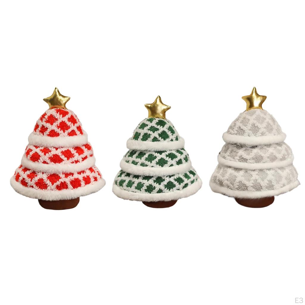 Christmas Tree Plush Toy Doll Soft Home Ornaments Cartoon Party Favor for Apartment