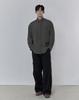 Mugeon Side Line Half-Band Cargo Pants_ Black